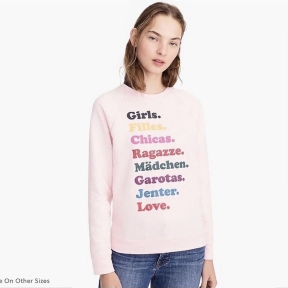 Custom tie-dye J.Crew girls Inc. crewneck xsmall one of a kind! - Picture 4 of 10